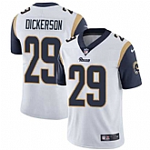 Nike Los Angeles Rams #29 Eric Dickerson White NFL Vapor Untouchable Limited Jersey,baseball caps,new era cap wholesale,wholesale hats